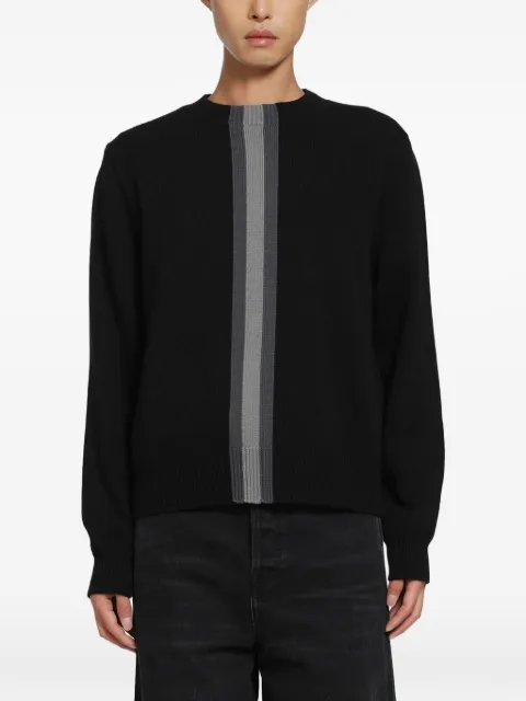 Gucci stripe-detail wool sweater