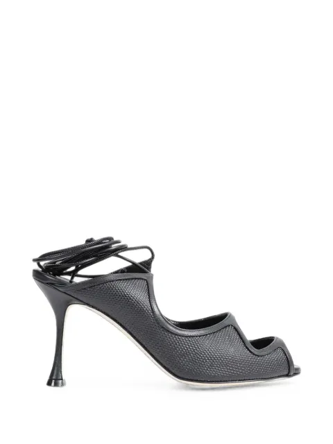 Manolo Blahnik sandalias Prosta con cordones y tacón