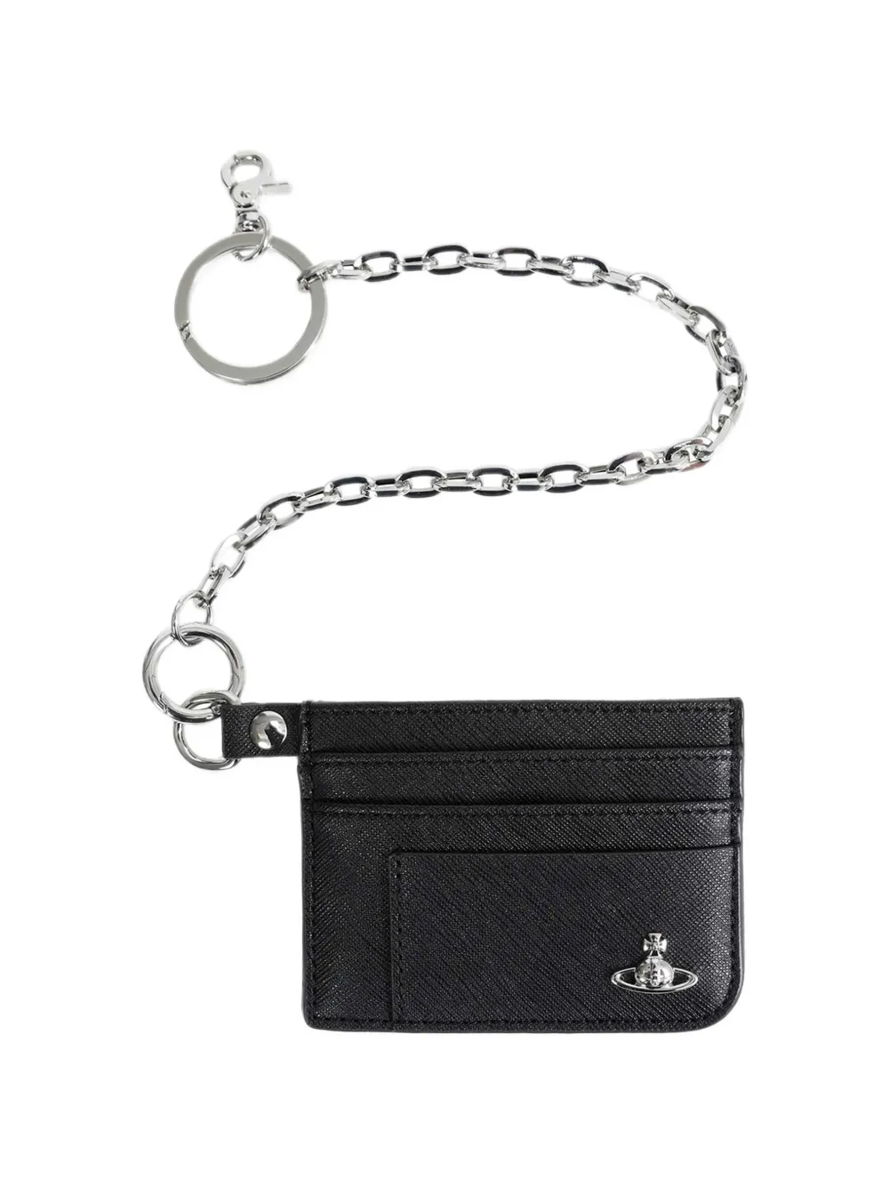 Vivienne Westwood chain-link card holder - Nero