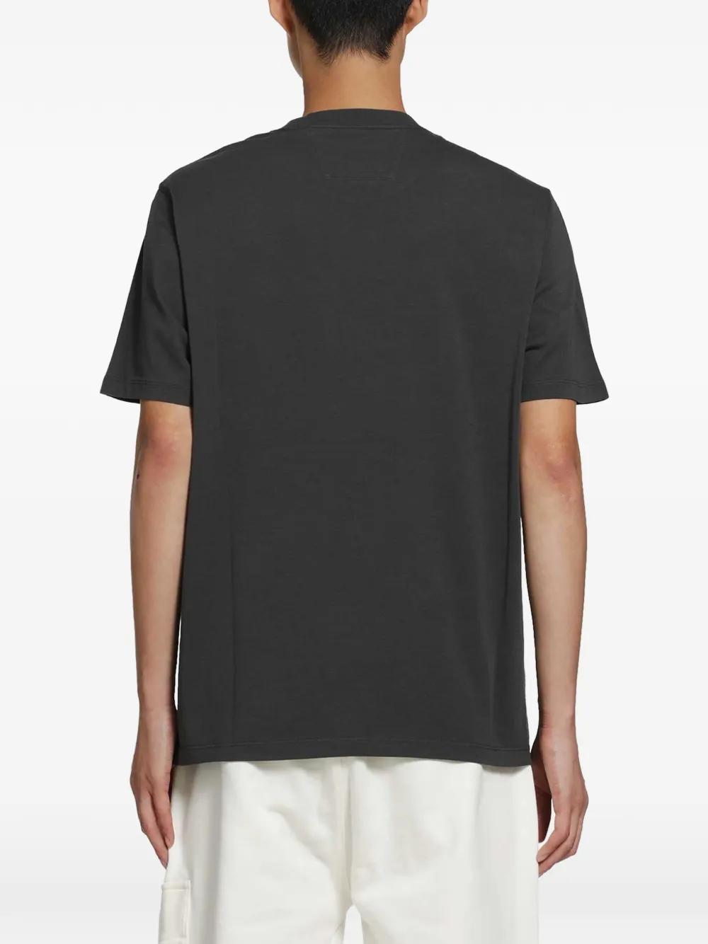C.P. Company 30 1 jersey T-shirt met korte mouwen en logo-label Grijs