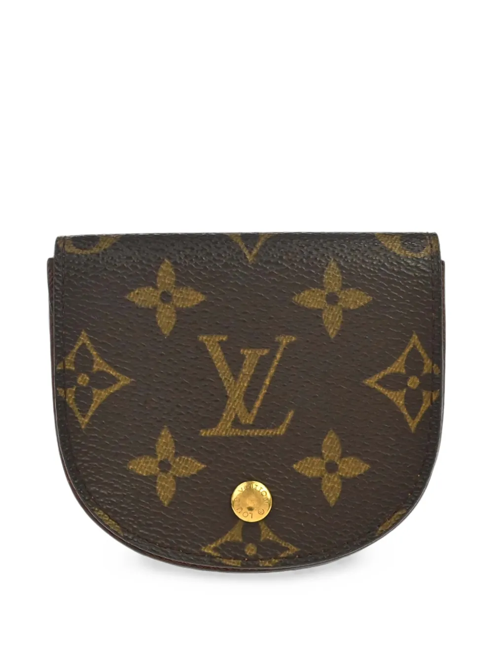 Louis Vuitton Pre-Owned 2004 Monogram Porte Monnaie Gousset coin case - Marrone