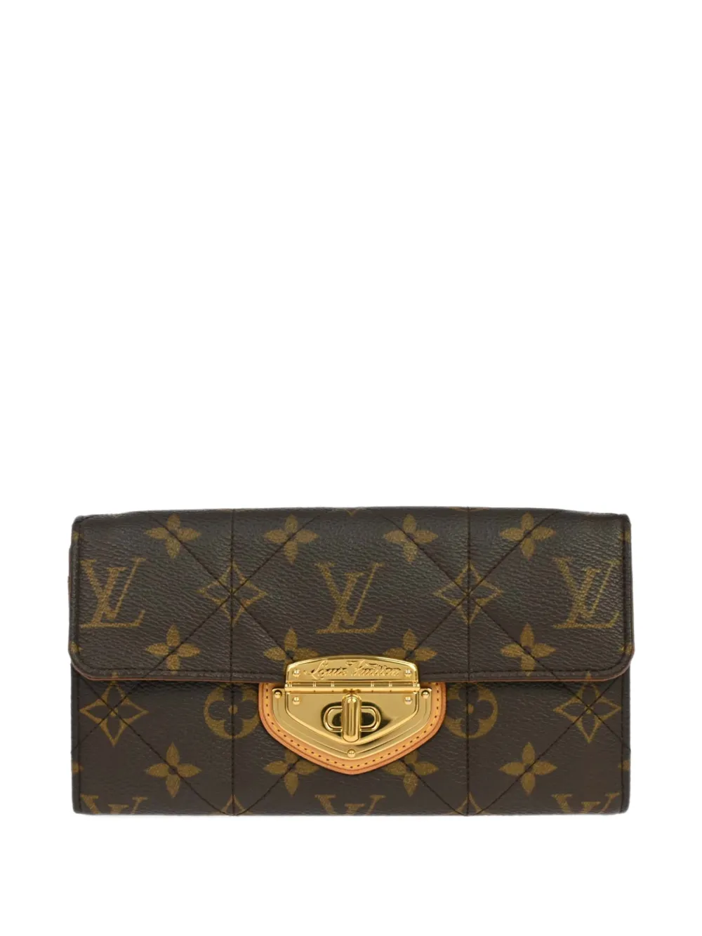 Louis Vuitton Pre-Owned 2009 Monogram Etoile Sarah Portemonnaie - Braun
