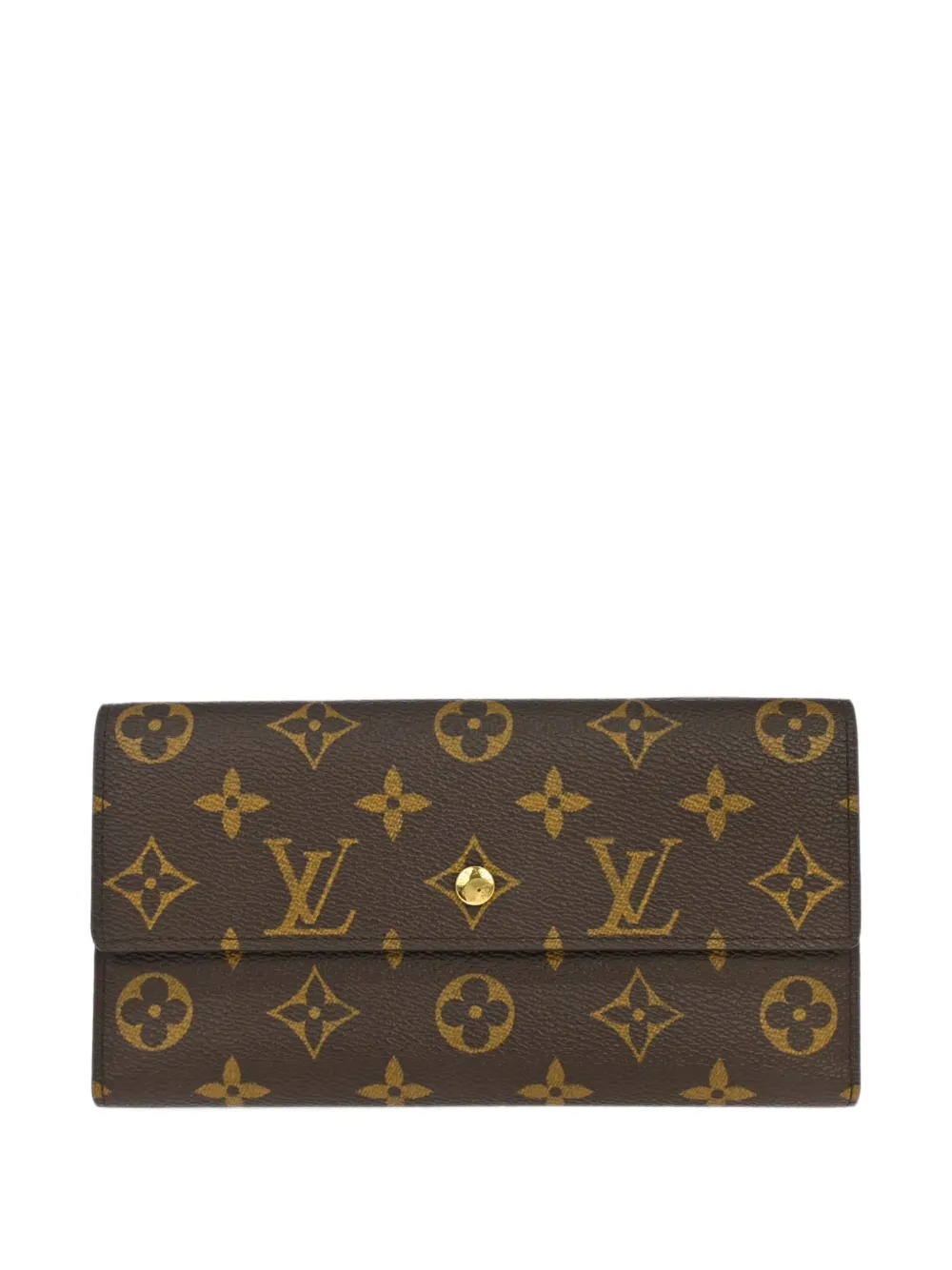 Louis Vuitton Pre-Owned 2008 Portefeuille International Portemonnaie - Braun