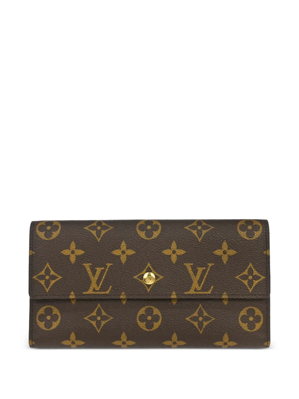 Louis Vuitton Pre-Owned 2008 Portefeuille International Portemonnaie - Braun