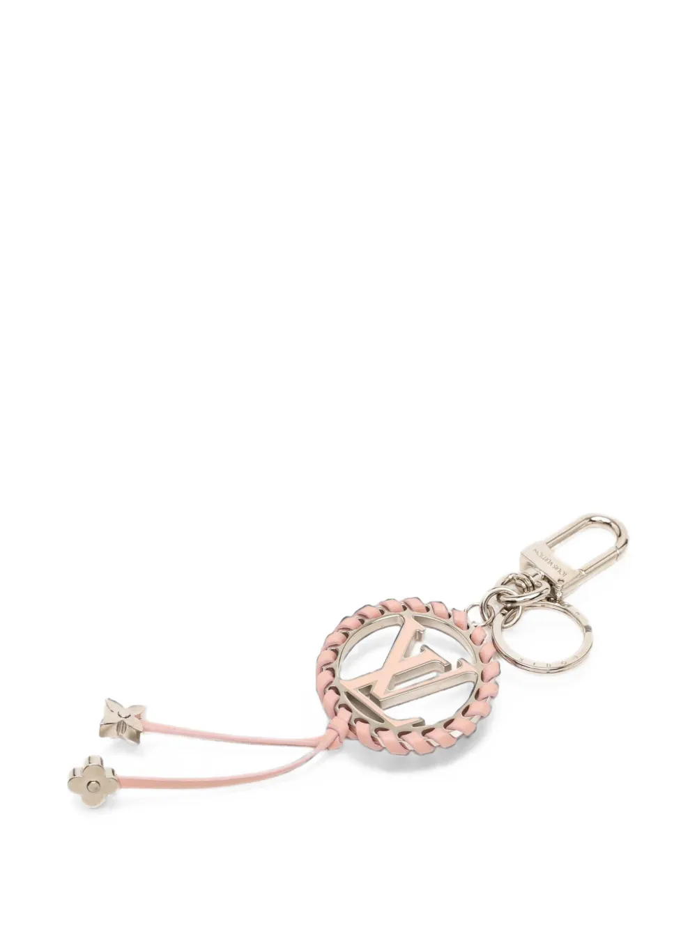 Louis Vuitton Pre-Owned 2019 Brass Lambskin and Enamel Very Bag Charm and Holder key chain - Rosa
