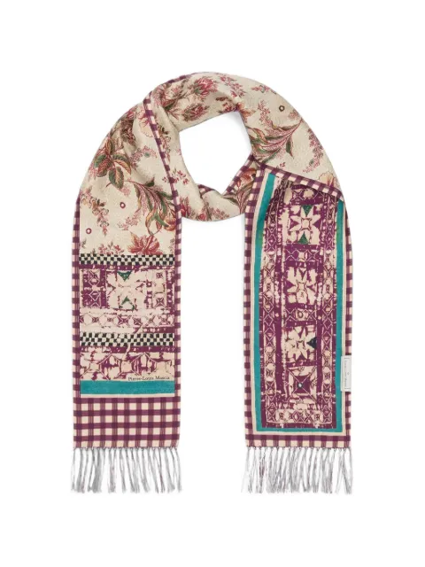 Pierre-Louis Mascia Aloeuw floral-print silk scarf