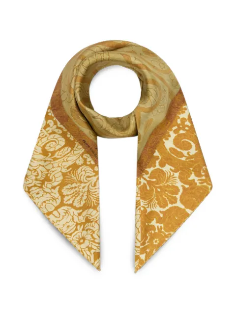 Pierre-Louis Mascia Cialda baroque-pattern silk scarf