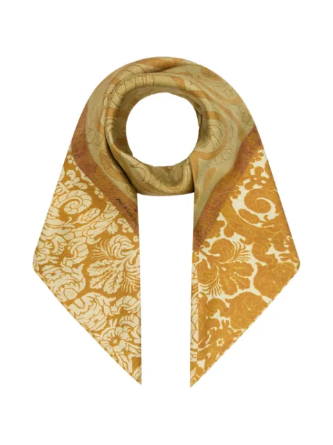 Pierre-Louis Mascia Cialda baroque-pattern silk scarf