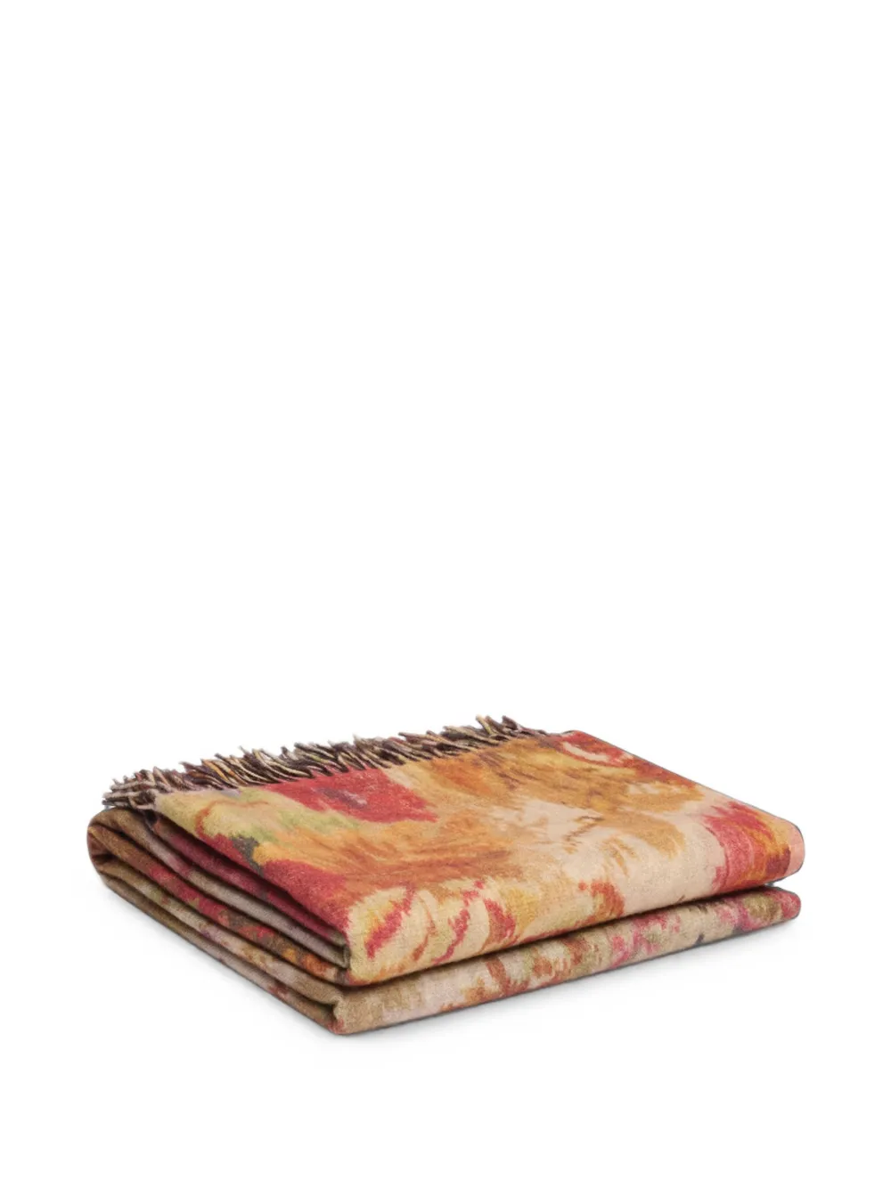 Pierre-Louis Mascia Sidney kasjmier sjaal met bloemenprint Beige