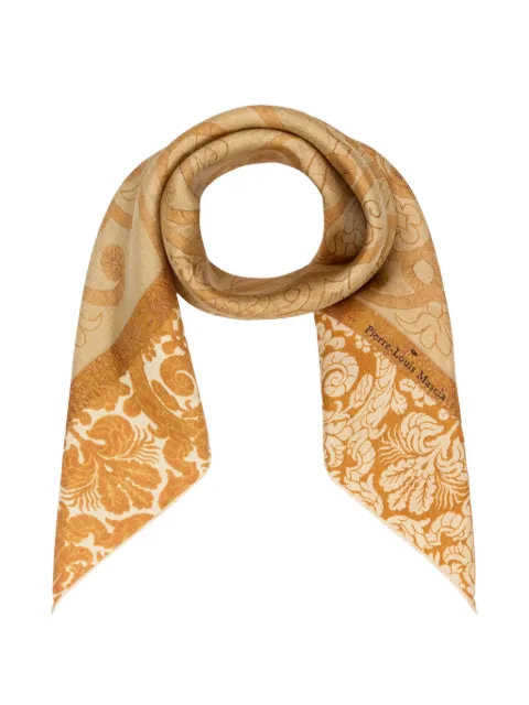 Pierre-Louis Mascia Aloeuw floral-print silk scarf