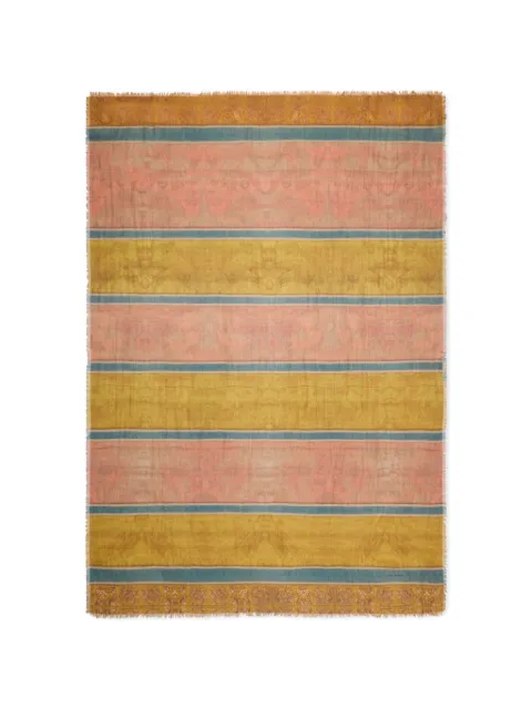 Pierre-Louis Mascia Euclidex striped cashmere scarf
