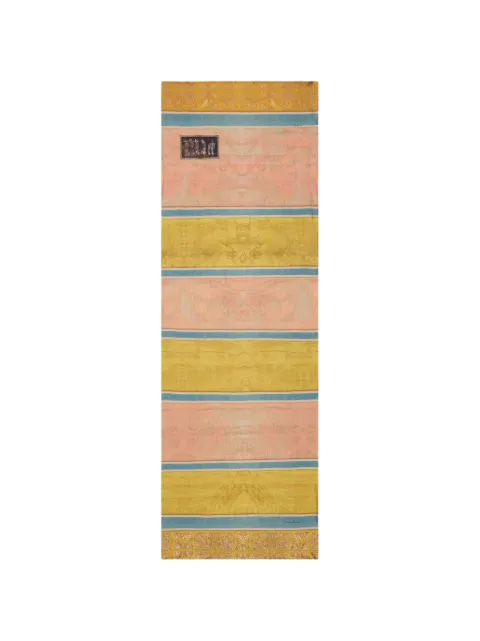 Pierre-Louis Mascia Aloewon striped patterned scarf