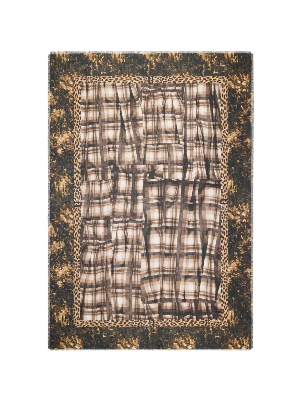Pierre-Louis Mascia Euclidex scarf - Nude