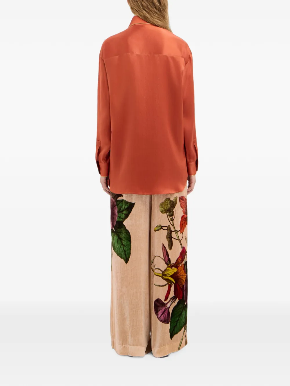 Pierre-Louis Mascia Mutka shirt met lange mouwen Oranje