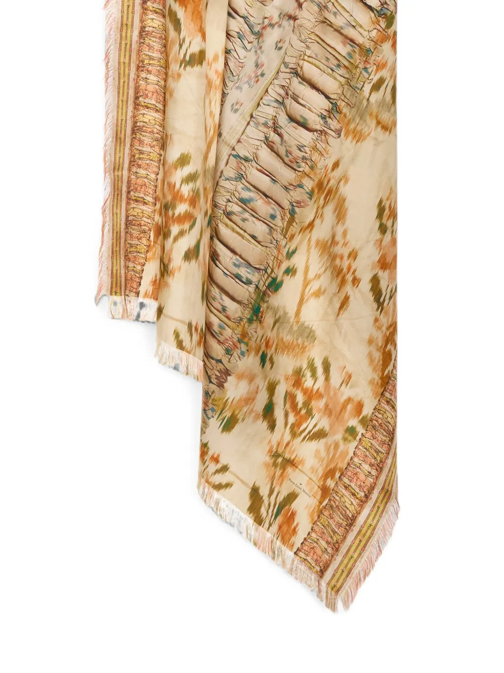 Pierre-Louis Mascia Aloeuw sjaal Beige