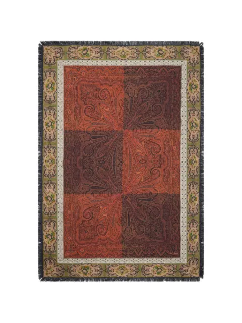Pierre-Louis Mascia Alopie paisley-print fringed scarf