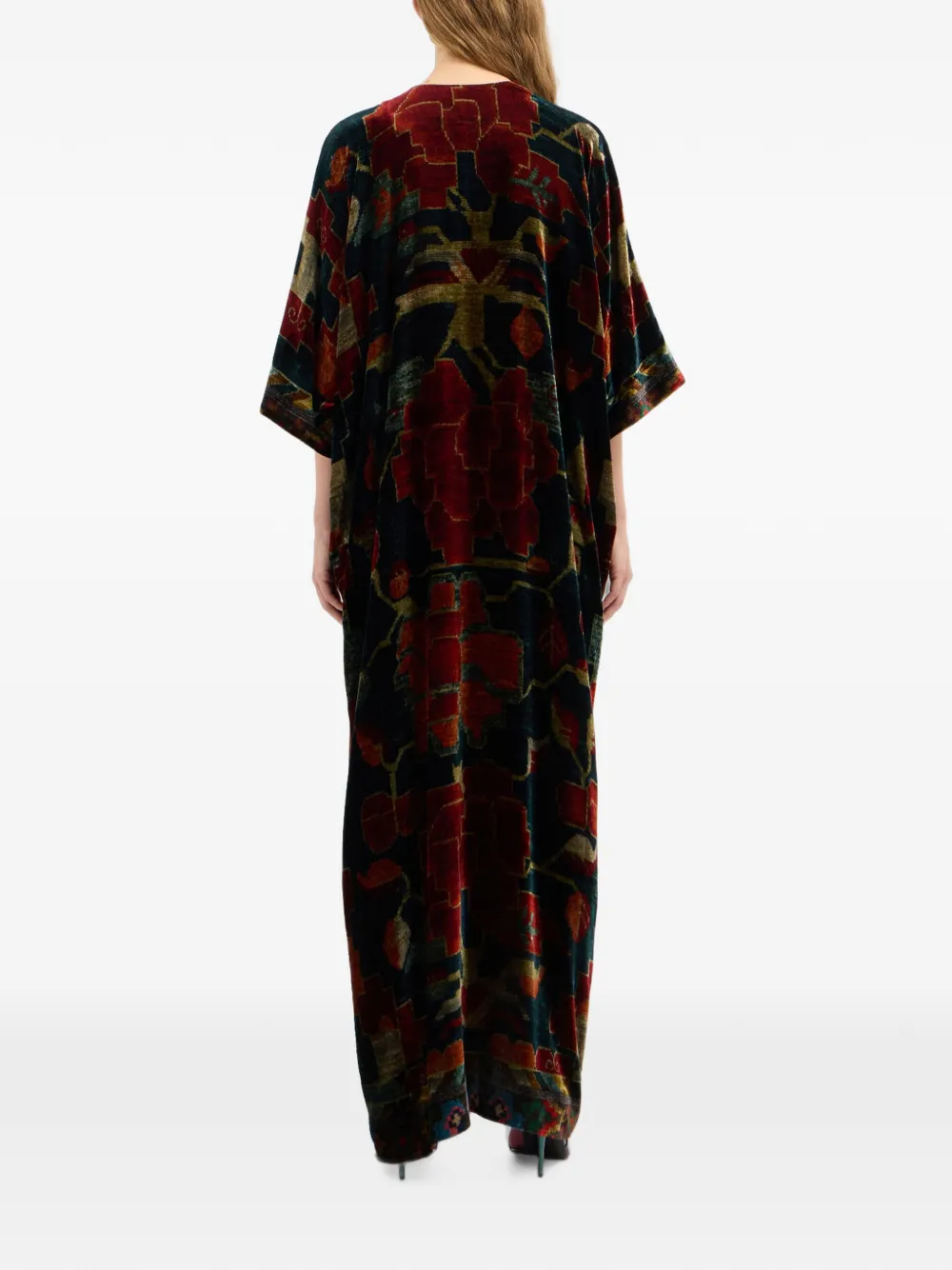 Pierre-Louis Mascia Kanada maxi-jurk Rood