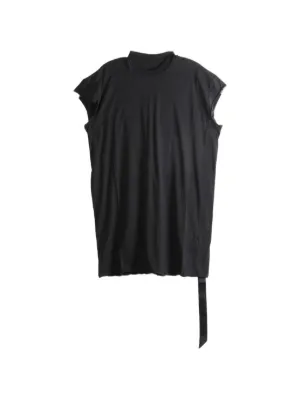 Rick Owens DRKSHDW ノースリーブ モックネックトップ | ブラック