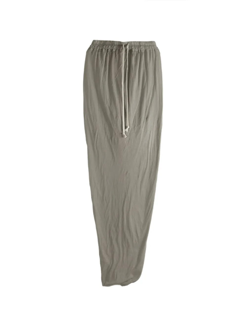 Rick Owens DRKSHDW drawstring-waist rear-slit maxi skirt