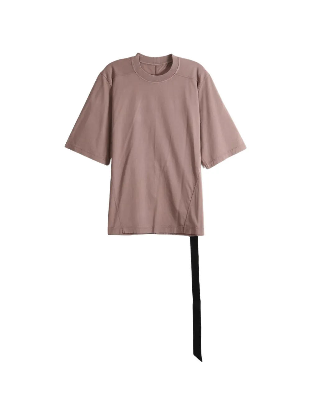 Rick Owens DRKSHDW seam-detail longline T-shirt - Marrone