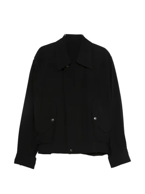 Issey Miyake Men button-fastening flap-pocket overshirt