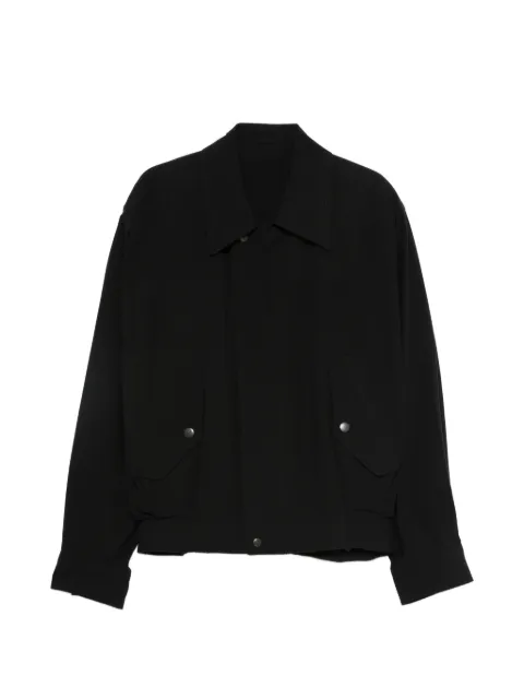 Issey Miyake Men button-fastening flap-pocket overshirt