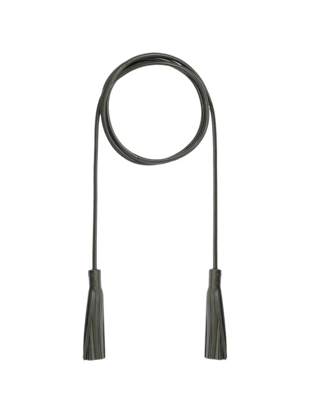 Pierre-Louis Mascia Plmbelt tassel-detail belt - Verde