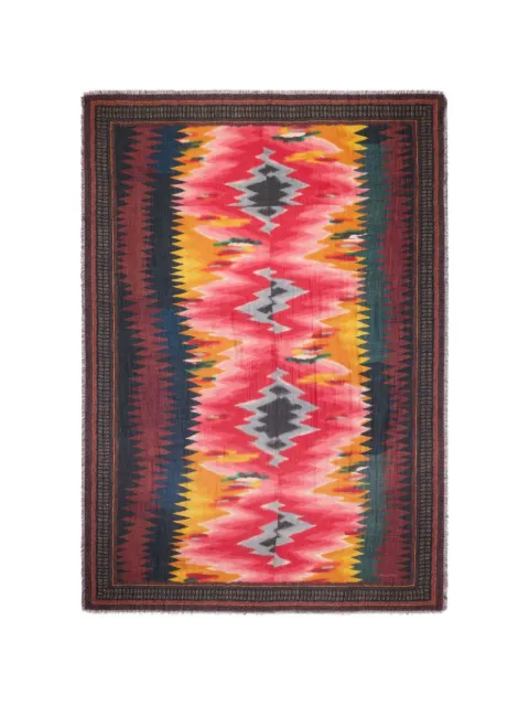 Pierre-Louis Mascia Euclidex ikat-print scarf