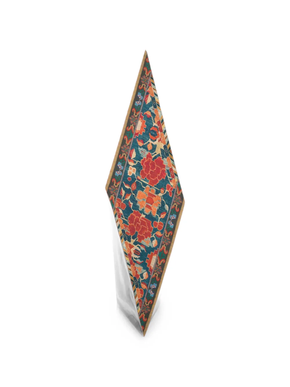 Pierre-Louis Mascia Aloeuw sjaal met bloemenprint Blauw