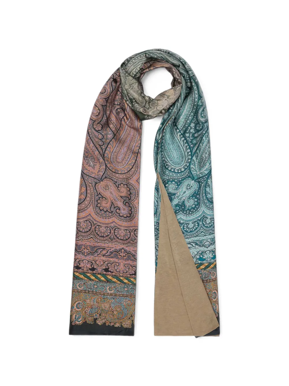 Pierre-Louis Mascia Aloewon scarf - Blau