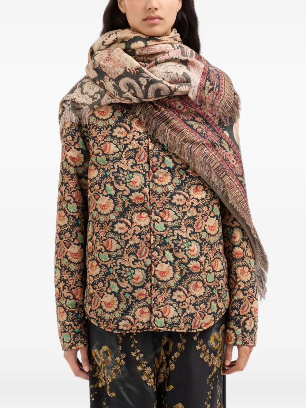 Pierre-Louis Mascia Alopie sjaal Beige
