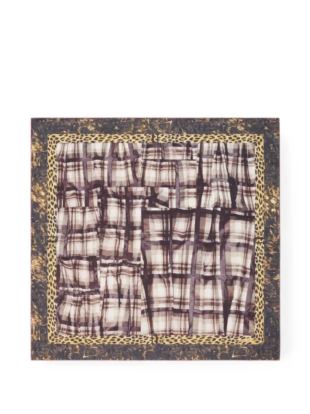 Pierre-Louis Mascia Cialda bandana sjaal Bruin