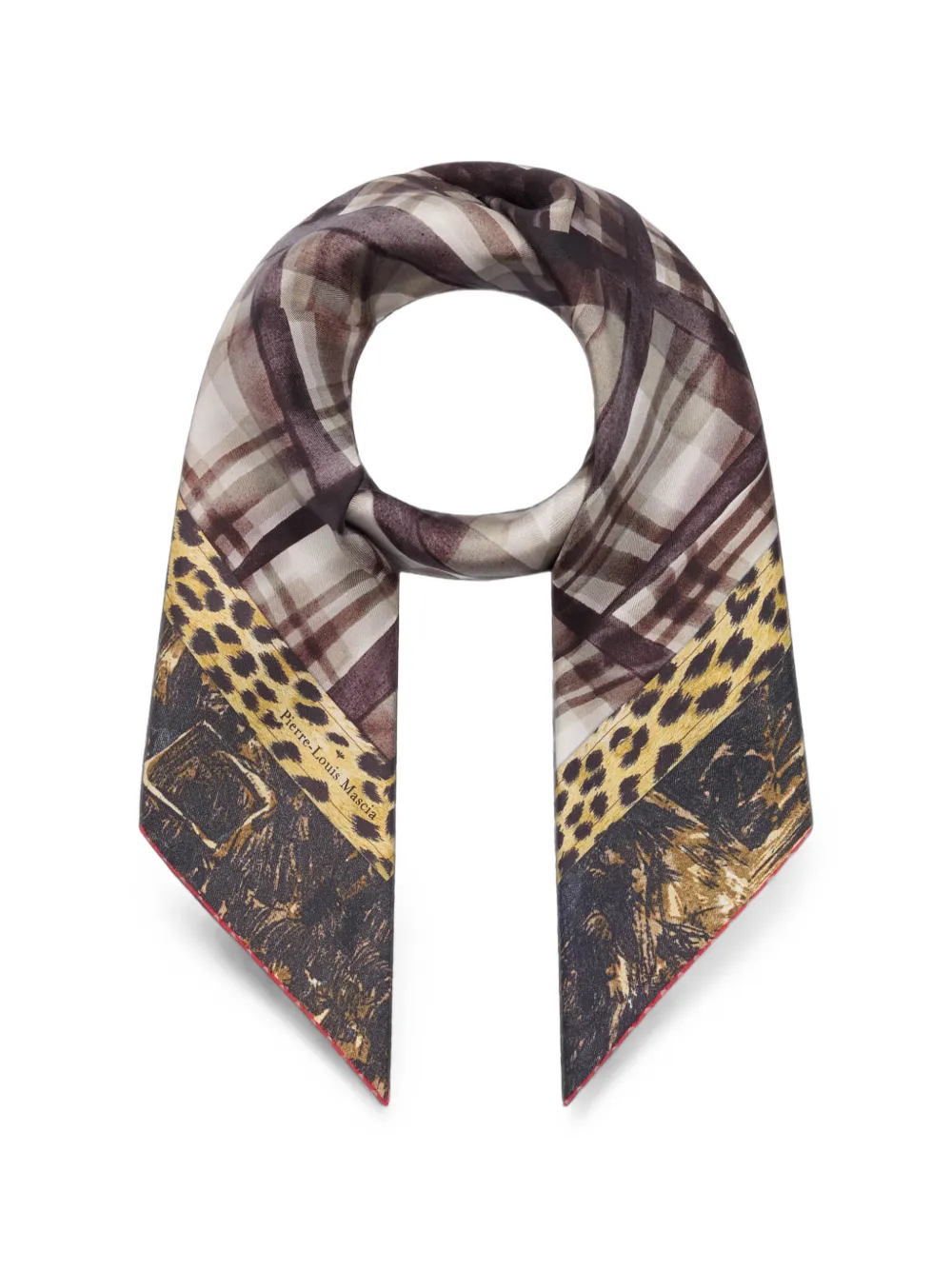 Pierre-Louis Mascia Cialda Bandana - Braun