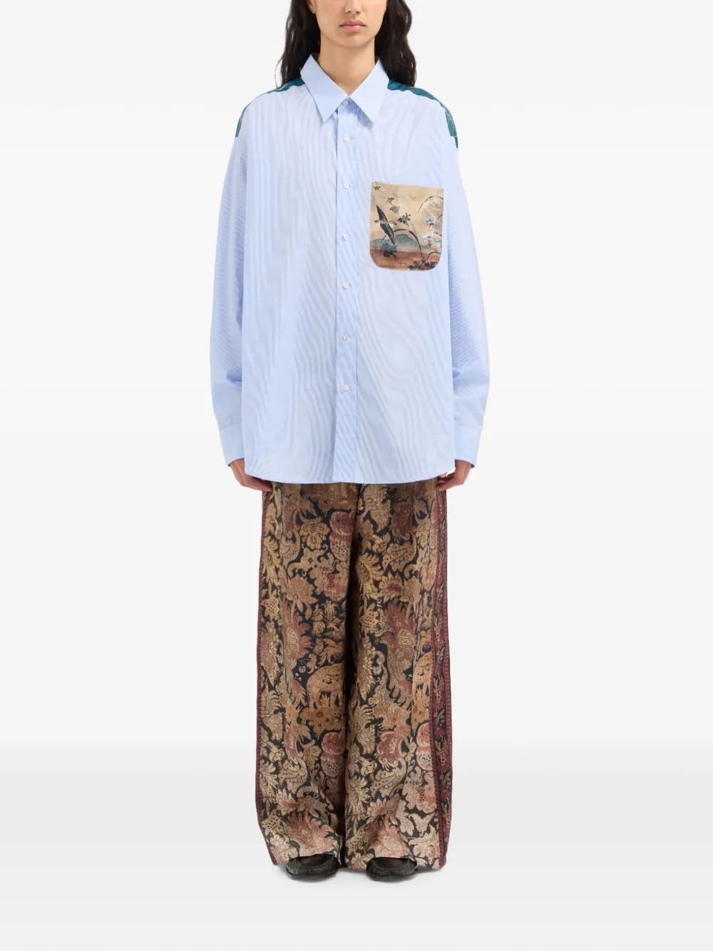 Pierre-Louis Mascia Alorhi shirt Blauw