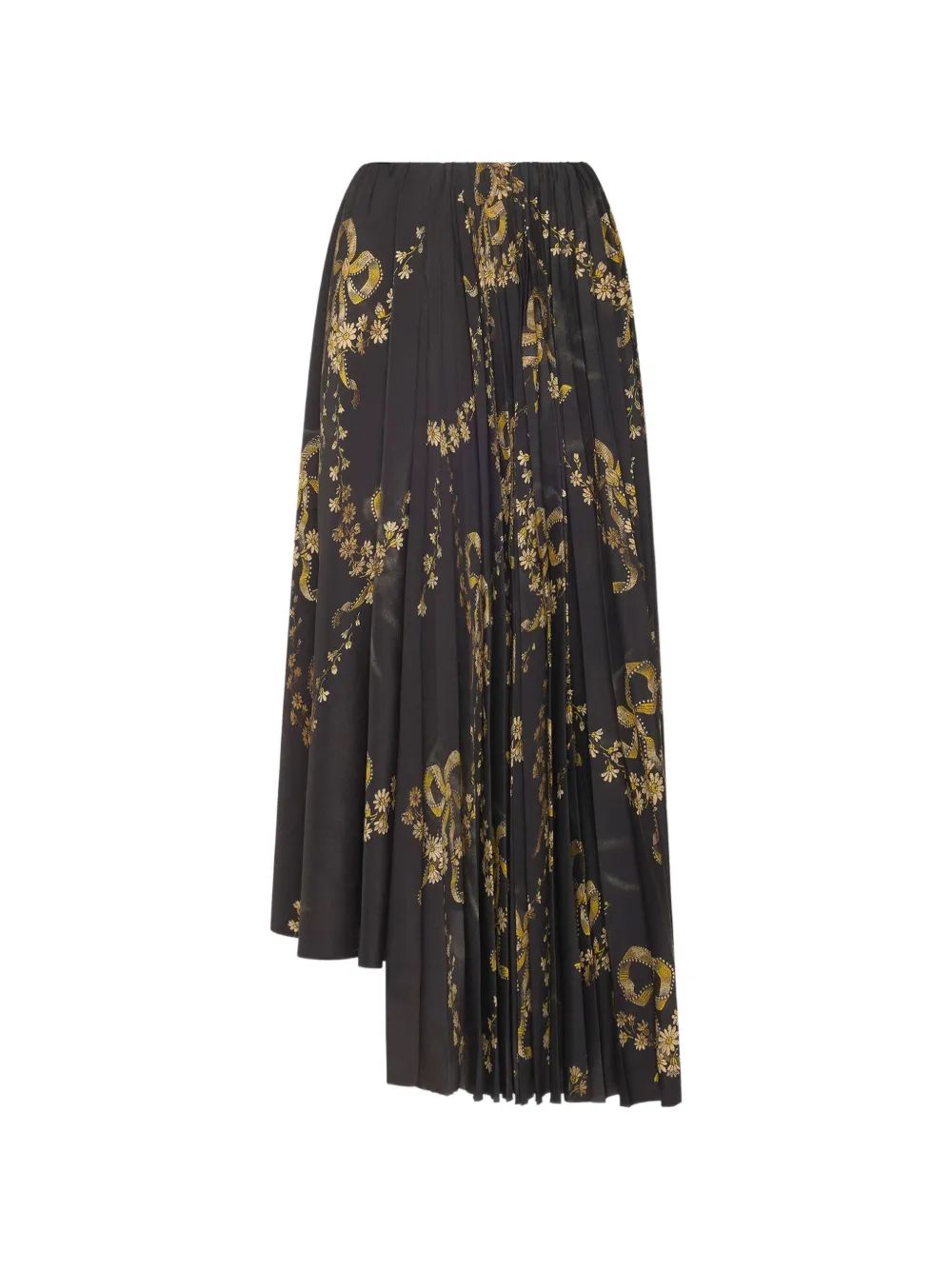 Pierre-Louis Mascia Ceto pleated asymmetric skirt