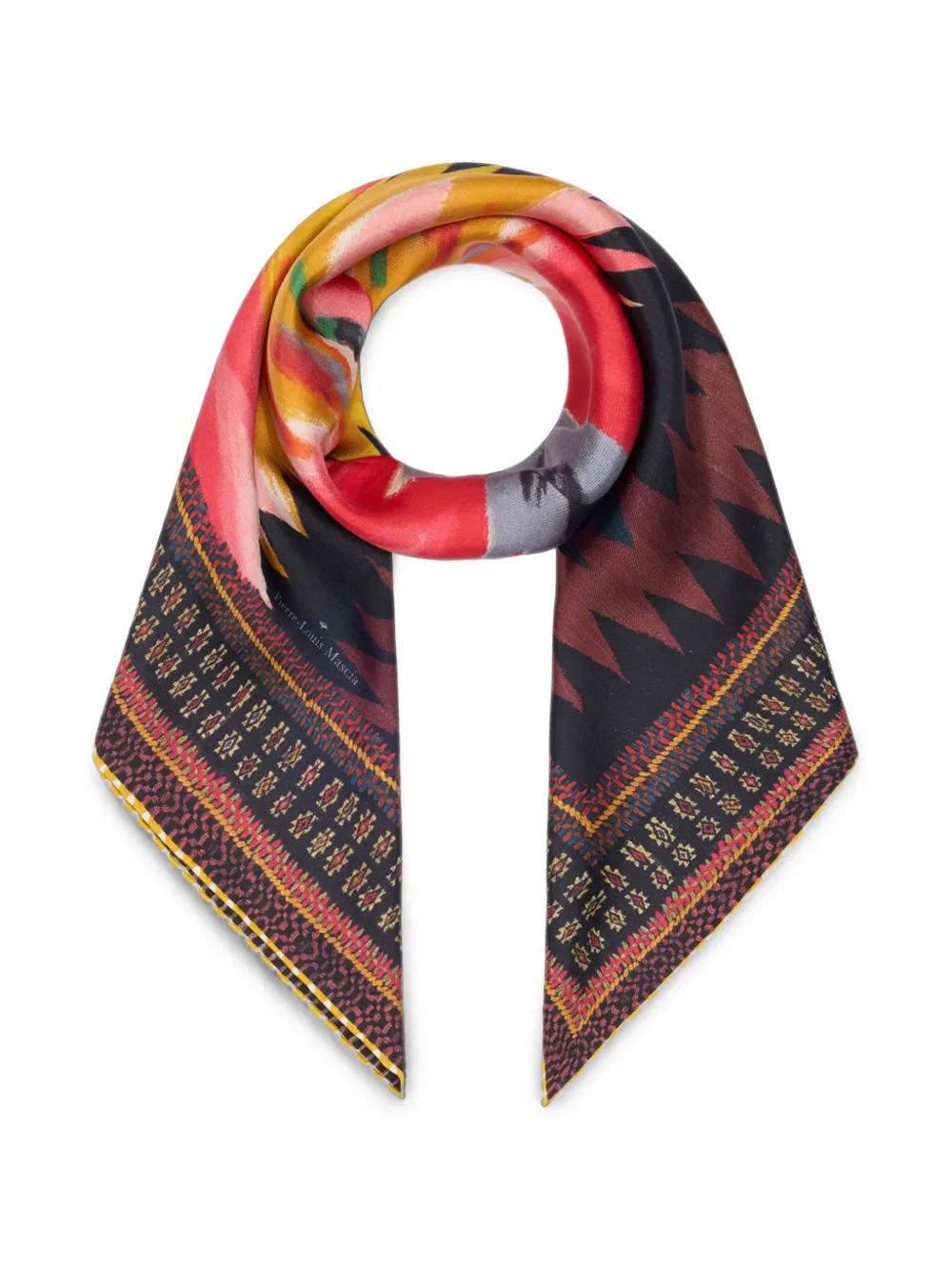 Pierre-Louis Mascia Cialda bandana scarf - Blau