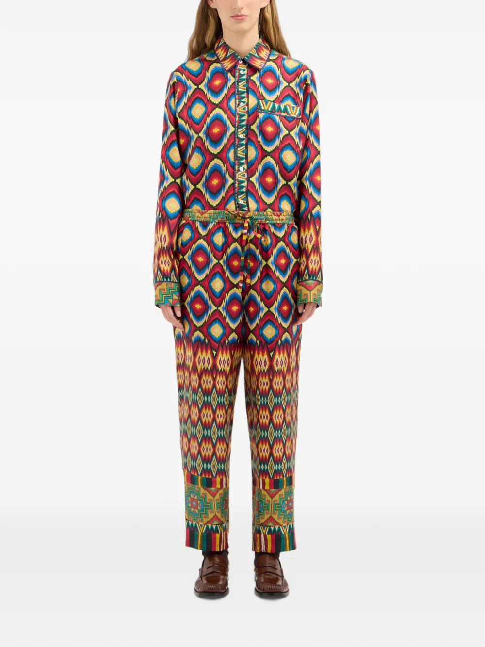 Pierre-Louis Mascia Alow straight broek Rood