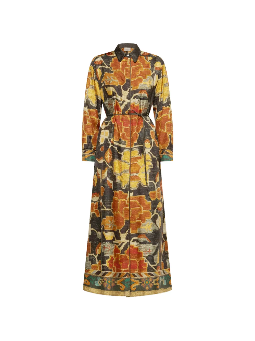 Pierre-Louis Mascia Aloe maxi dress - Schwarz
