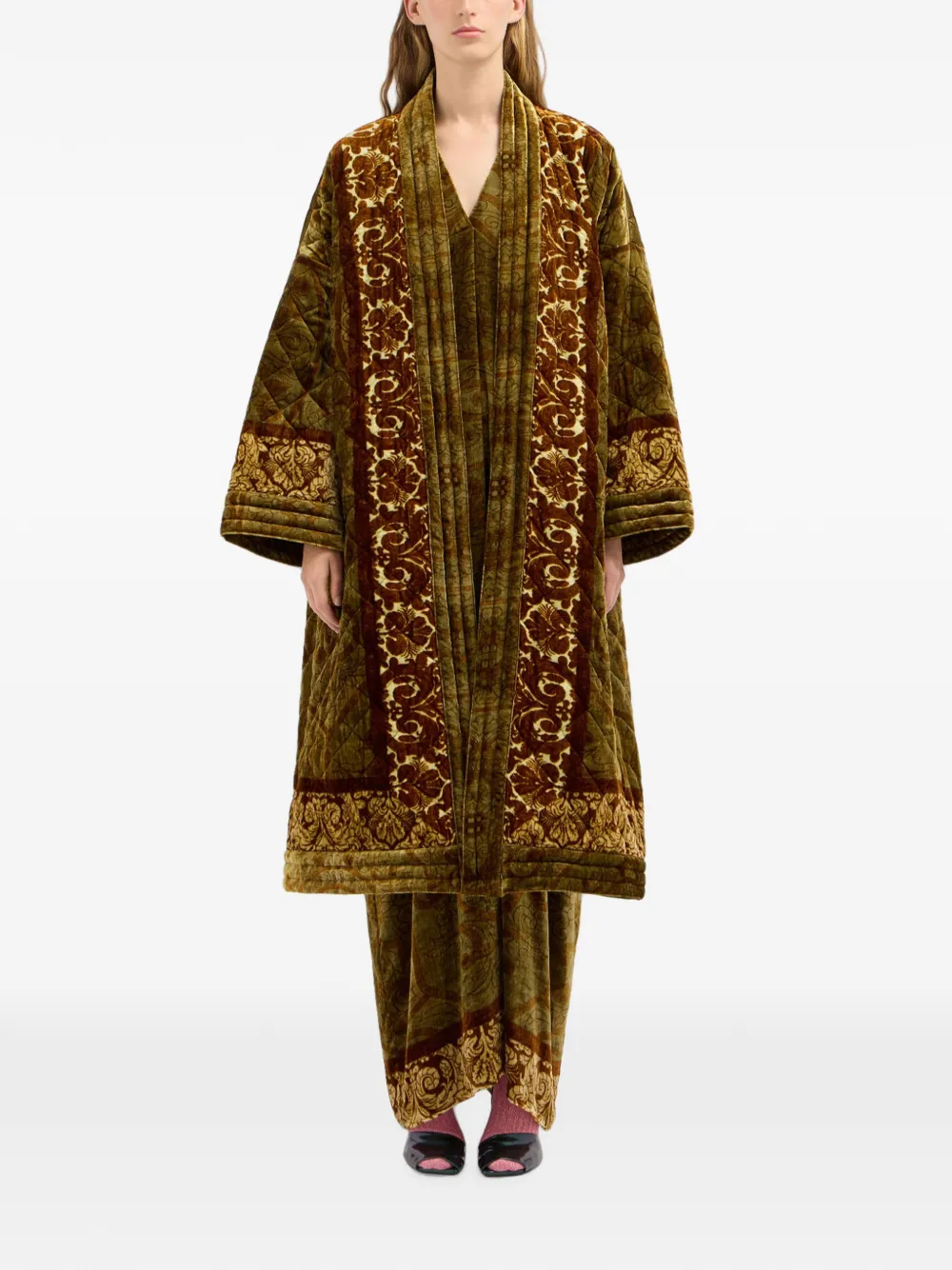 Pierre-Louis Mascia Kandox kimono Groen