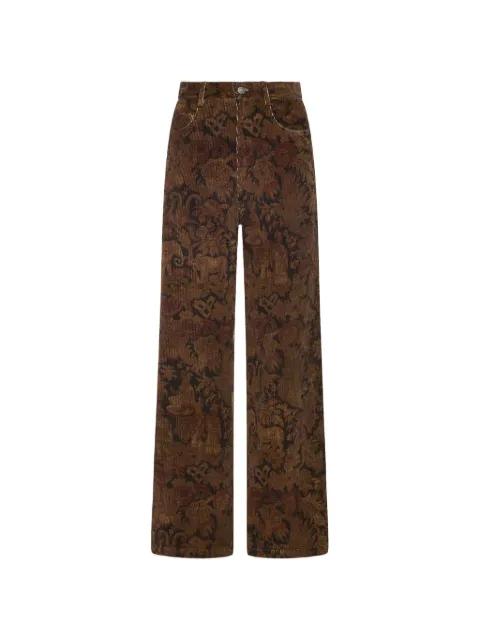 Pierre-Louis Mascia Gridox straight-leg trousers
