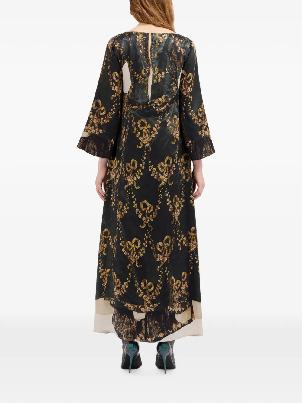 Pierre-Louis Mascia Mutka maxi-jurk Zwart