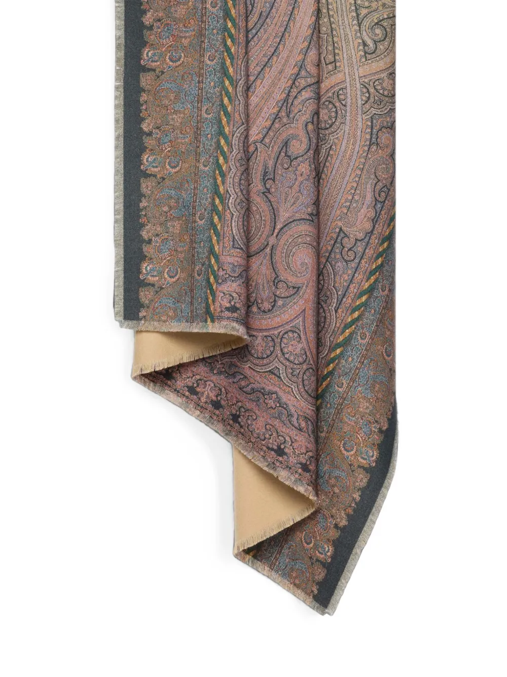 Pierre-Louis Mascia Pancake sjaal met paisley-print Blauw