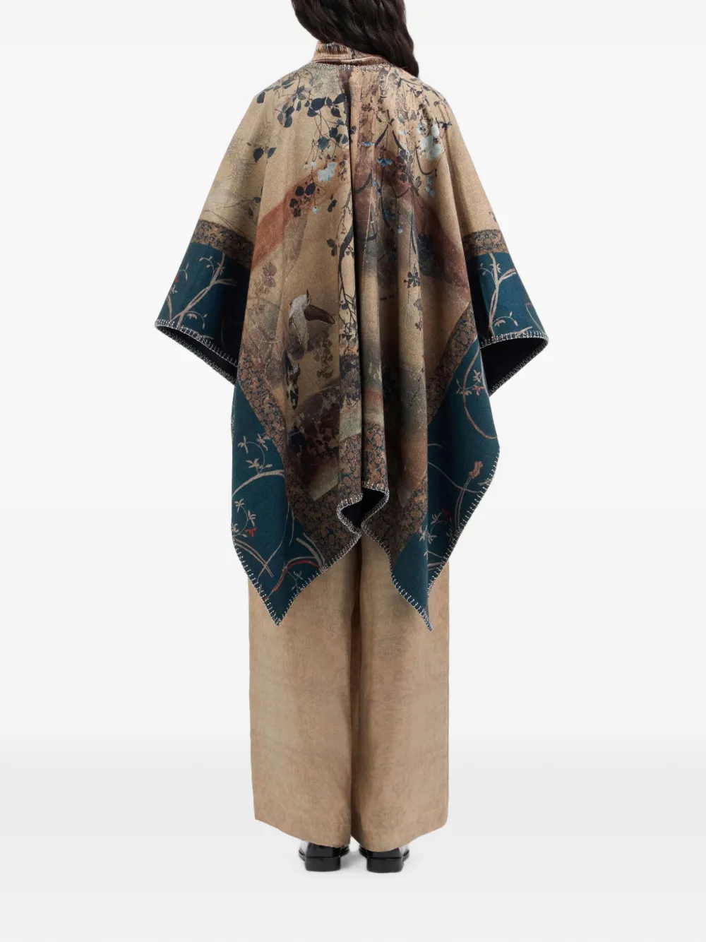 Pierre-Louis Mascia Pancake cape Beige