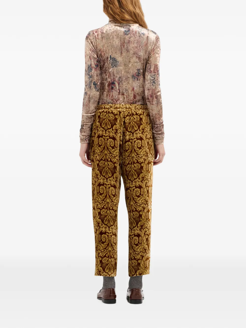 Pierre-Louis Mascia Kanada straight broek Bruin