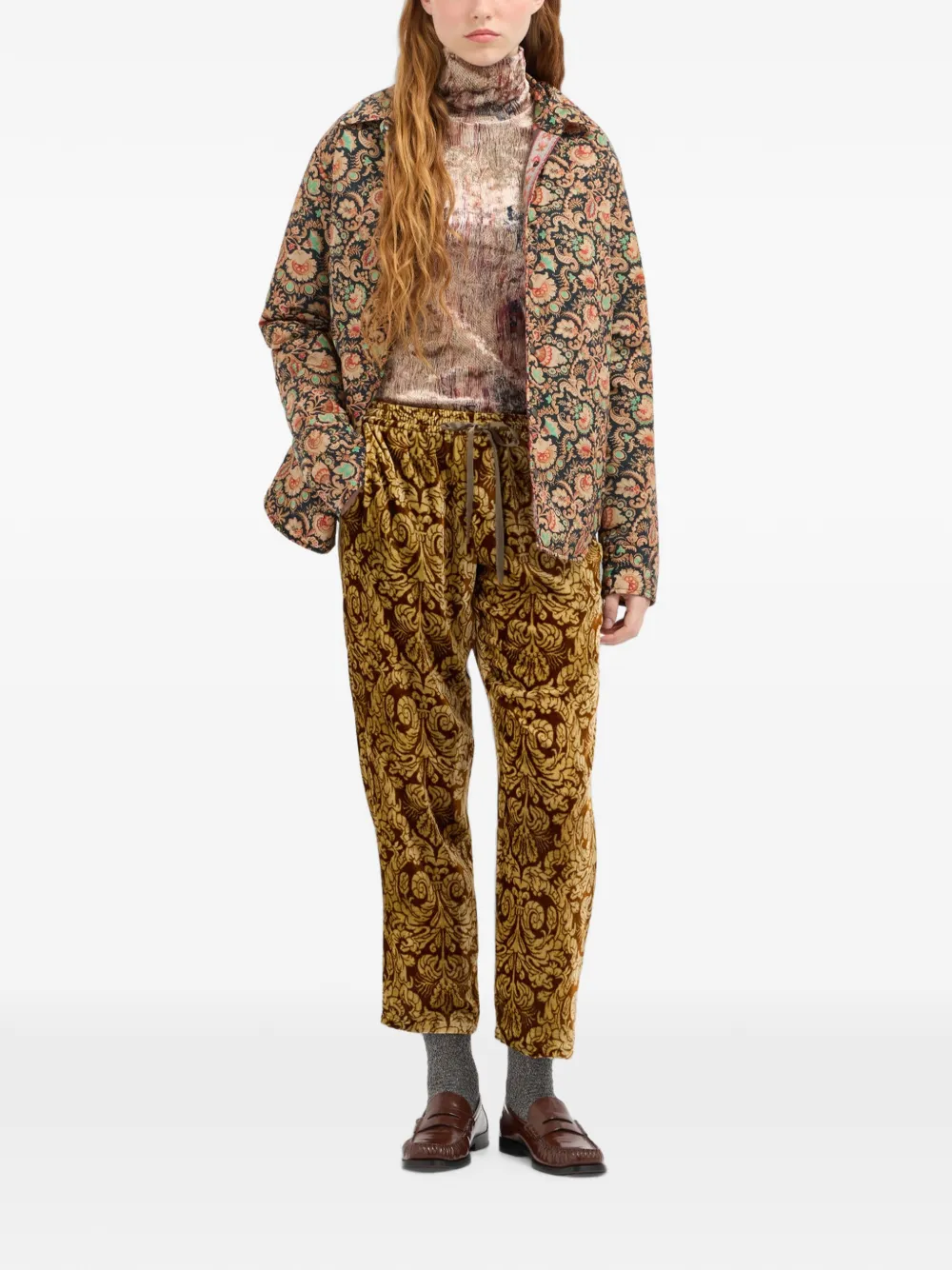 Pierre-Louis Mascia Kanada straight broek Bruin