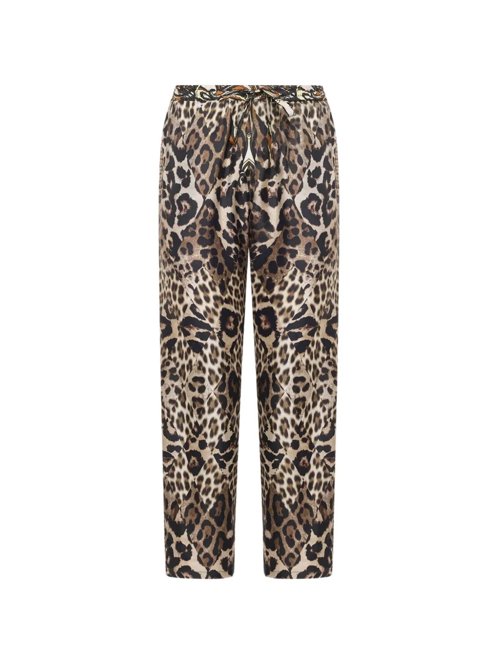 Pierre-Louis Mascia Aloe straight broek Beige