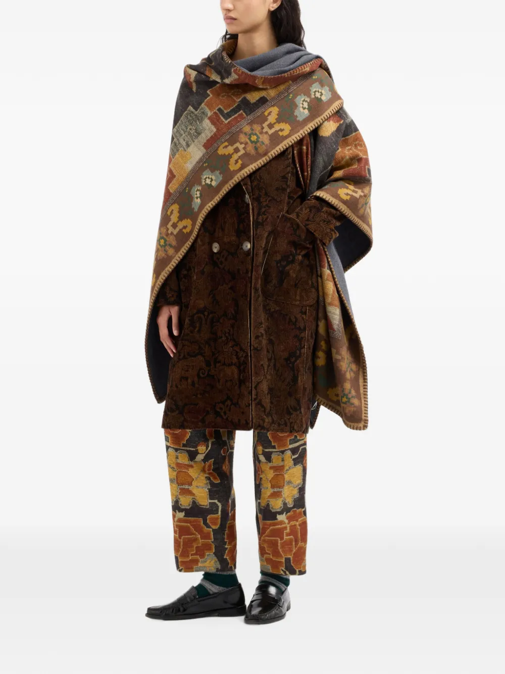 Pierre-Louis Mascia Pancake cape Bruin