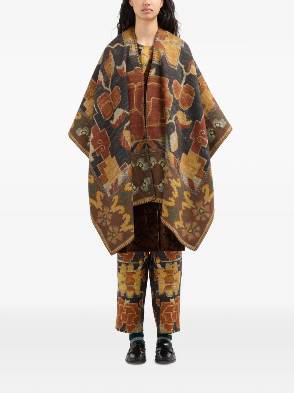 Pierre-Louis Mascia Pancake cape Bruin