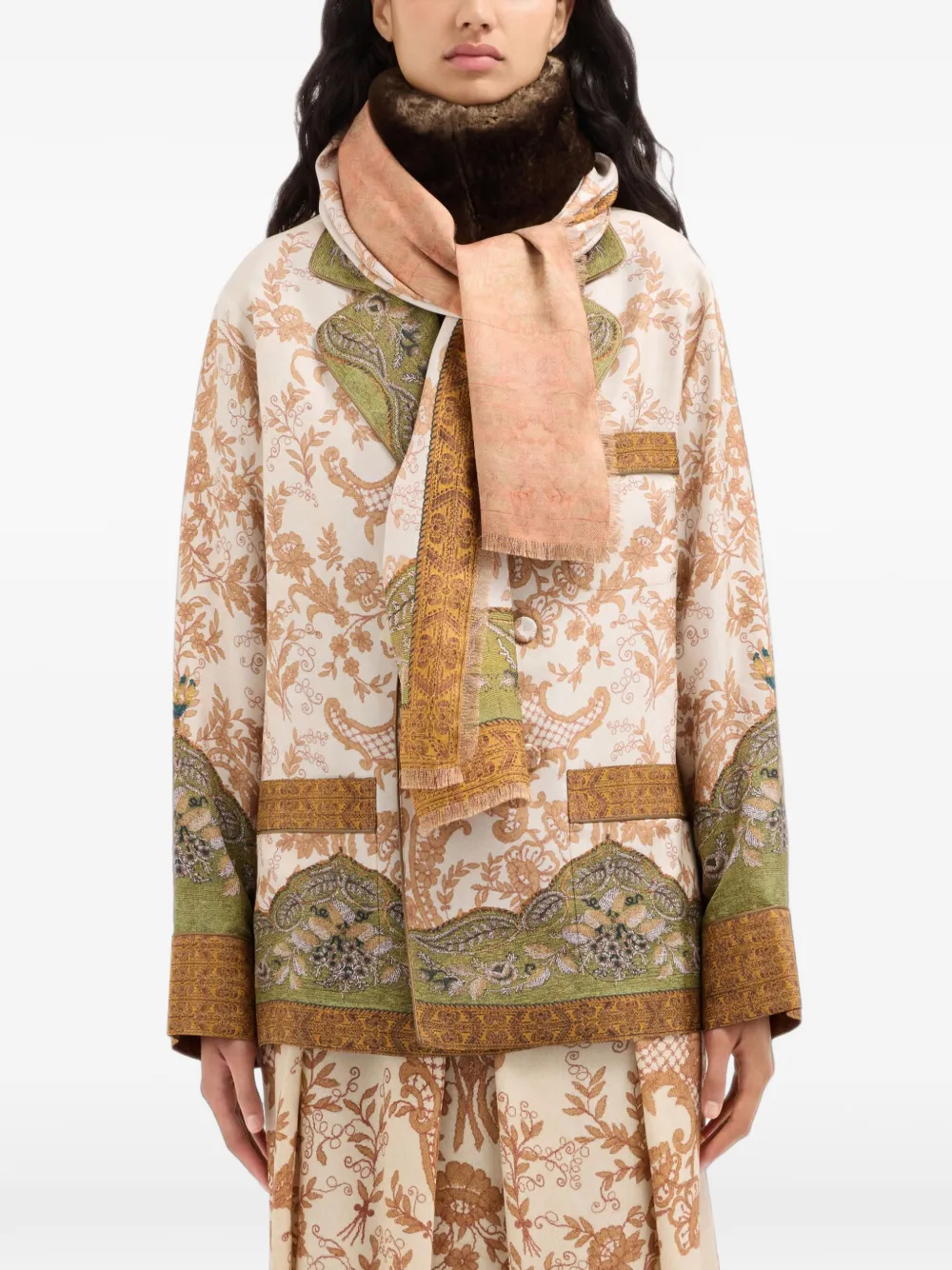 Pierre-Louis Mascia Sjaal Beige