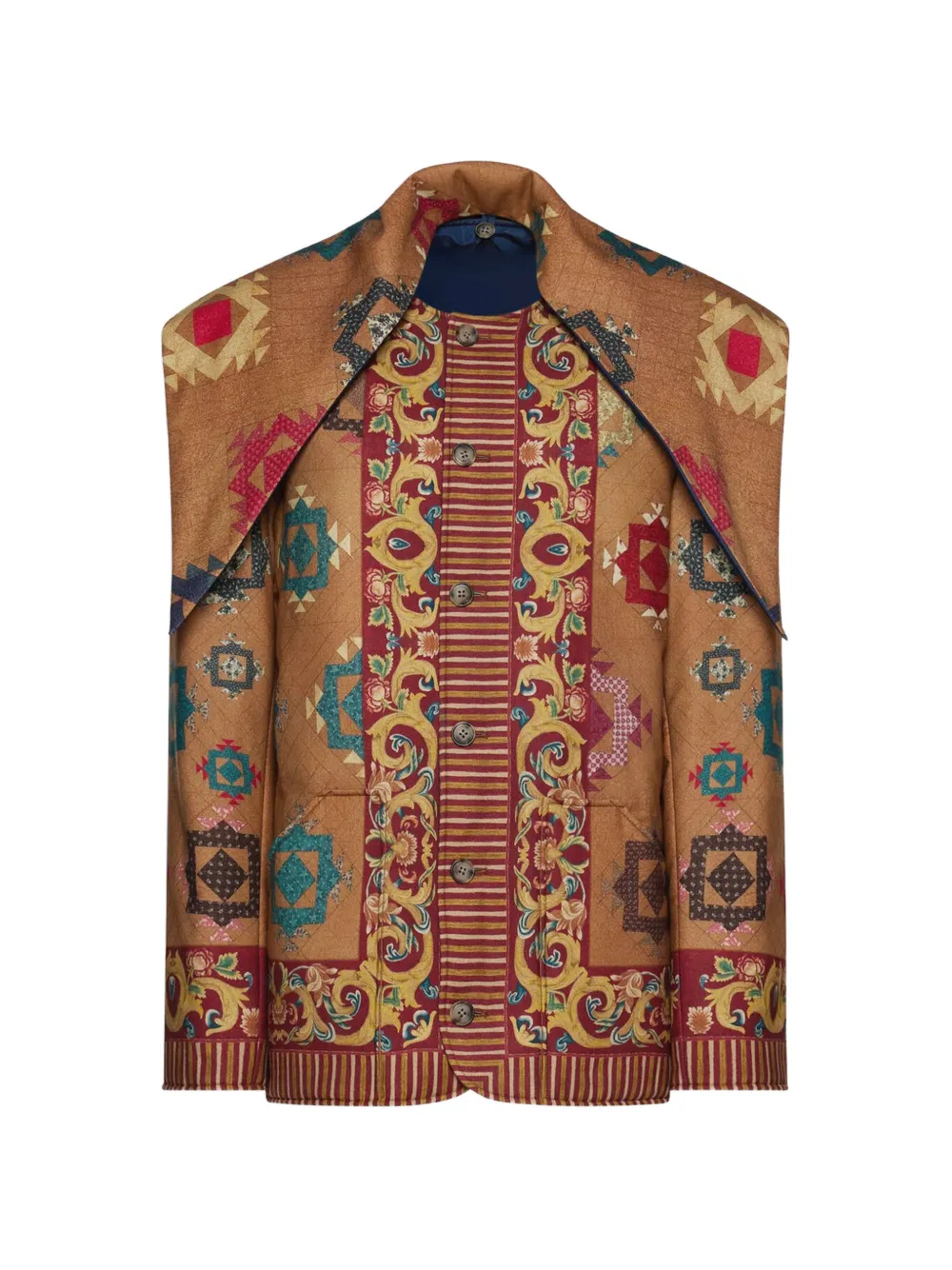 Pierre-Louis Mascia Beaint jack met capuchon Beige